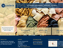 Tablet Screenshot of lapasteria.at